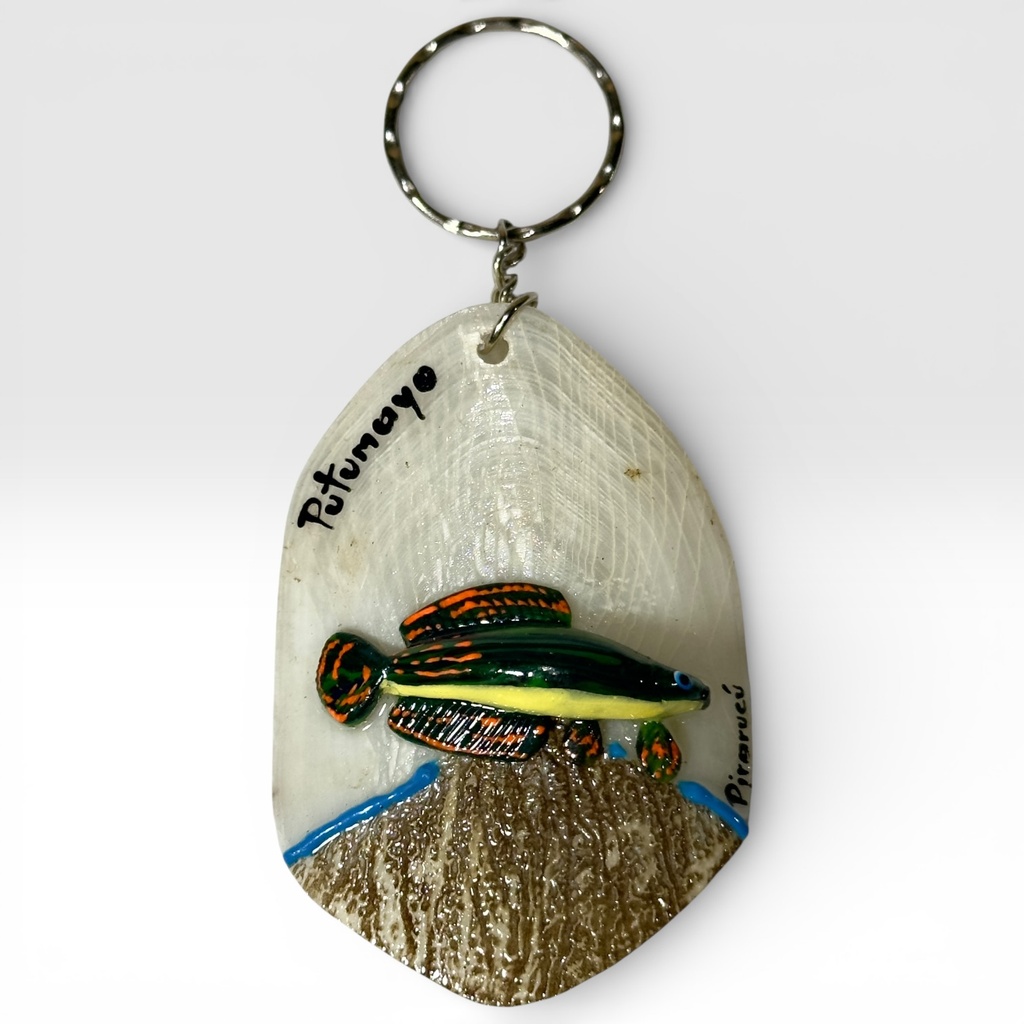 Llavero escama pirarucu