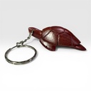 Llavero madera tallado tortuga