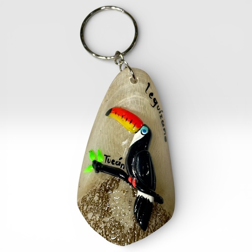 Llavero escama pirarucu sencillo